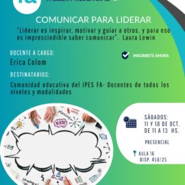 Taller “Comunicar para liderar” Taller “Comunicar para liderar”