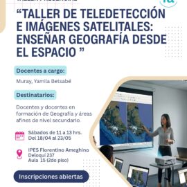 Teledetección e imágenes satelitales: Enseñar geografía desde el espacio 