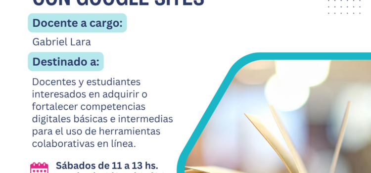Uso integral de Google Drive y herramientas colaborativas con Google Sites 