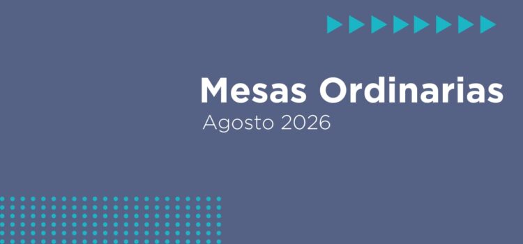MESAS DE EXÁMENES AGOSTO 2026